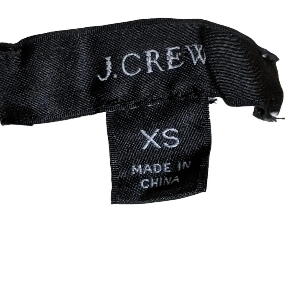 J. Crew button back cable knit crew neck sweater size XS